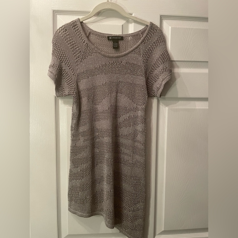 INC Knit Shimmery Top (see pics)